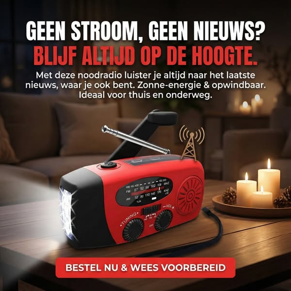 Sos elektriciteit lamp