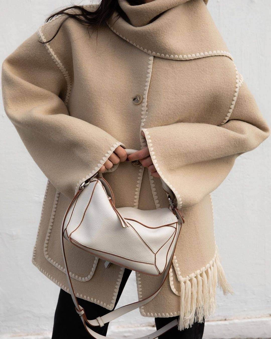 Marie | Scarf Coat - Black Friday Sale!