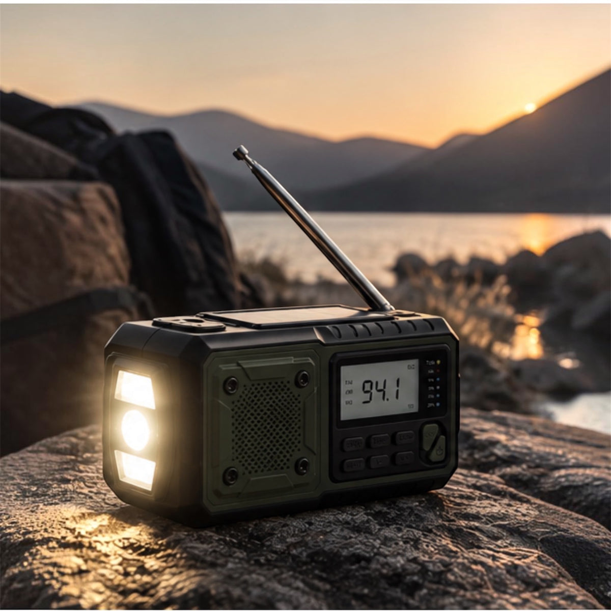 Emergency all in radio