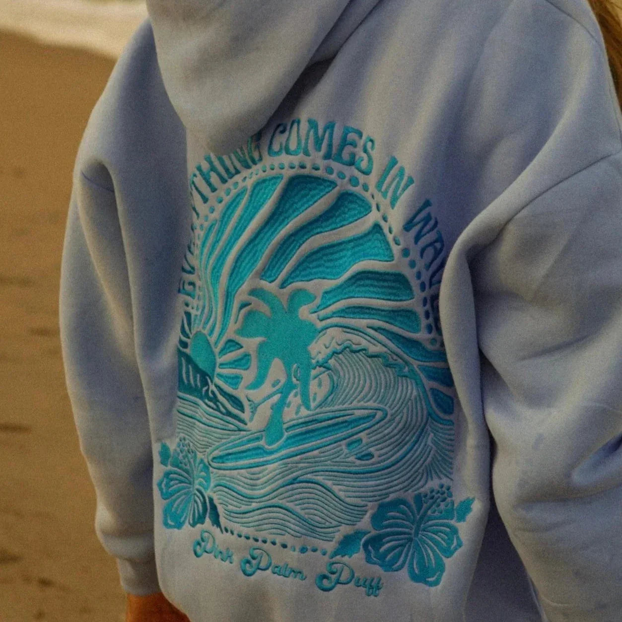 Everything Comes in Waves Hoodie