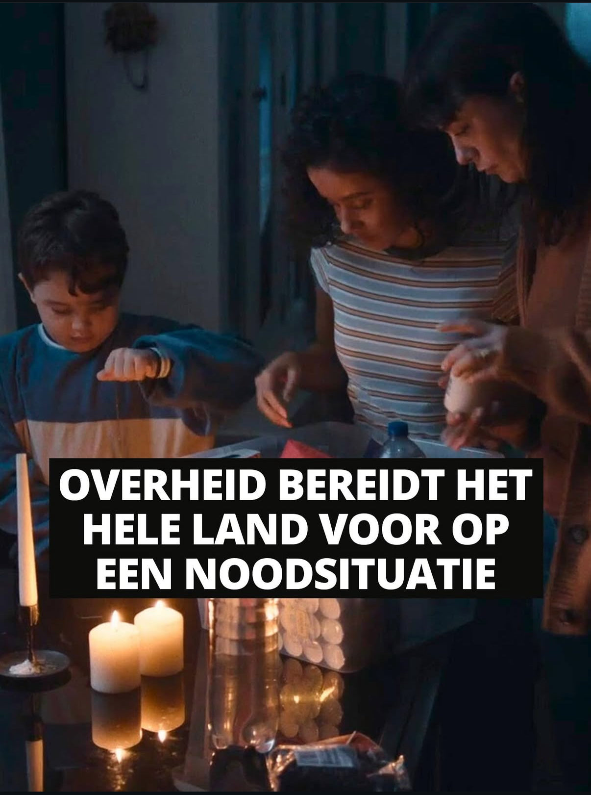 Sos elektriciteit lamp