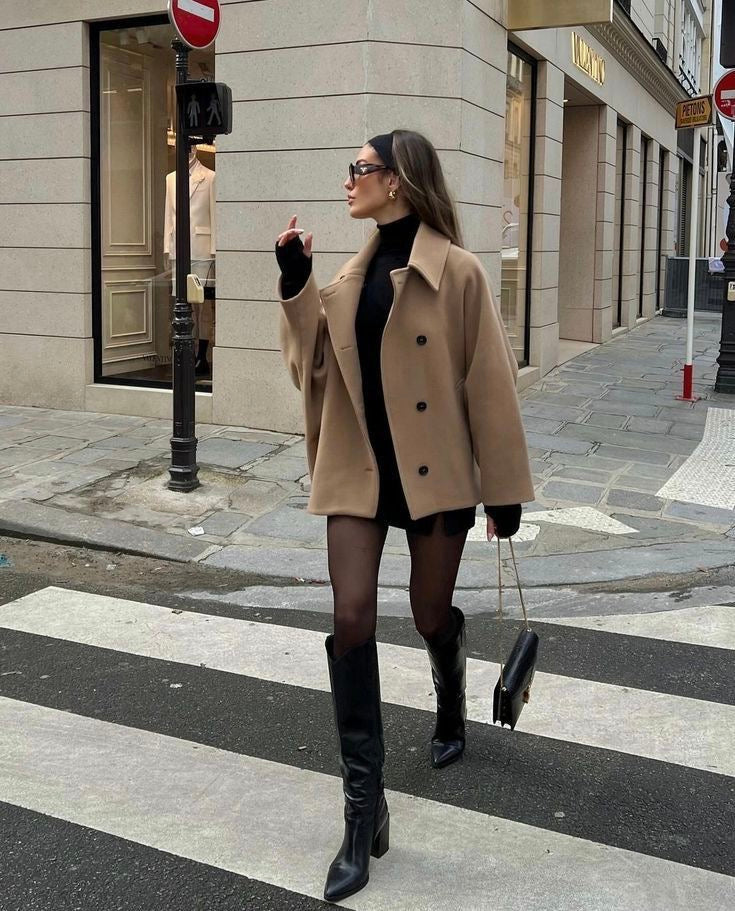 Laura | Plus Size Wool Coat