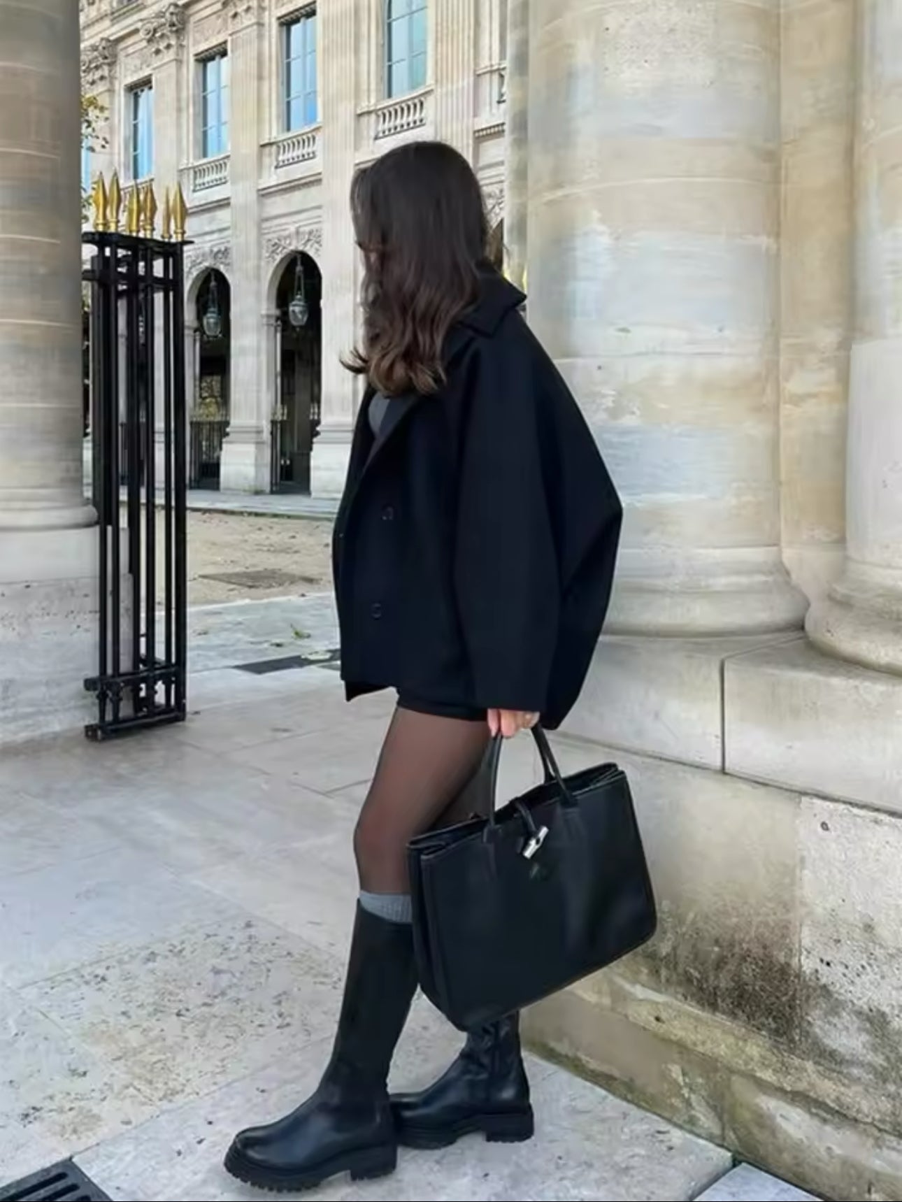 Laura | Plus Size Wollen Jas