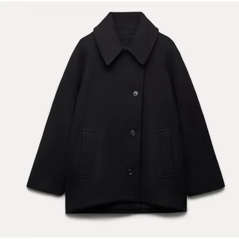 Laura | Plus Size Wollen Jas