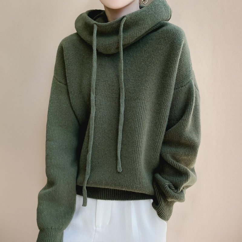 Lisette™ - Strick-Hoodie