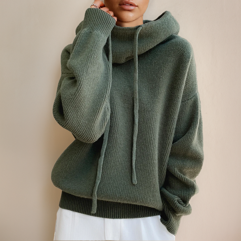 Lisette™ - Strick-Hoodie