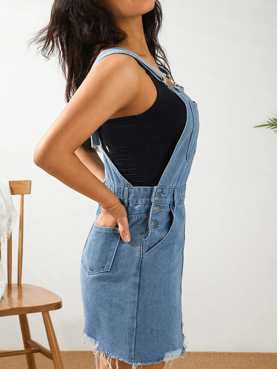 Eva - Denim Droom Zomerjurk