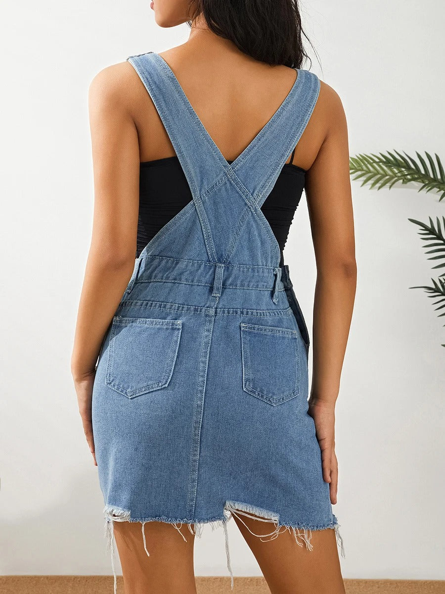 Eva - Denim Droom Zomerjurk
