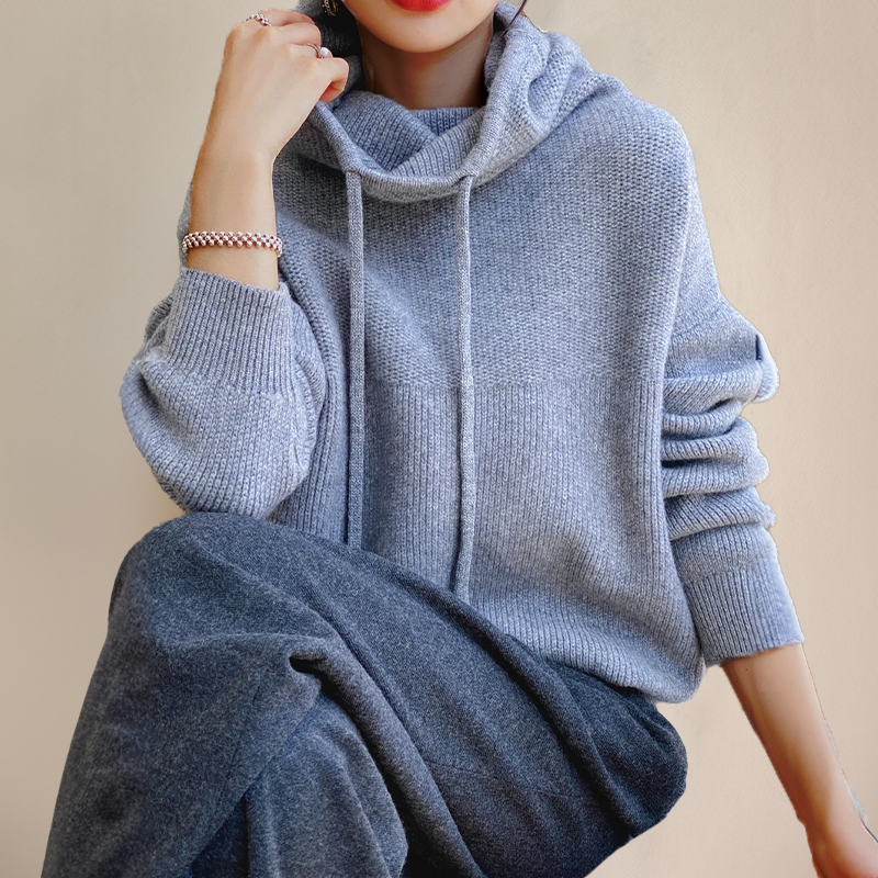 Lisette™ - Gebreide hoodie