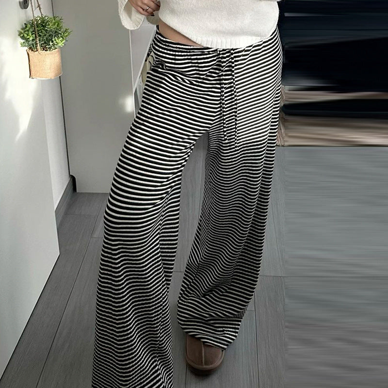 Casual gestreepte broek