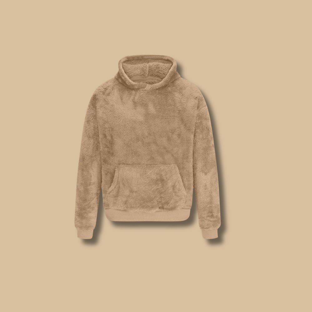 Stilvolles Bequemes Teddy Hoodie