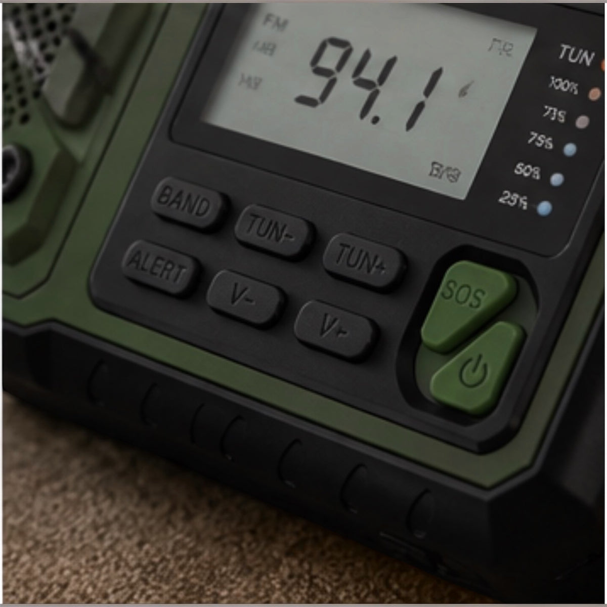 Emergency all in radio