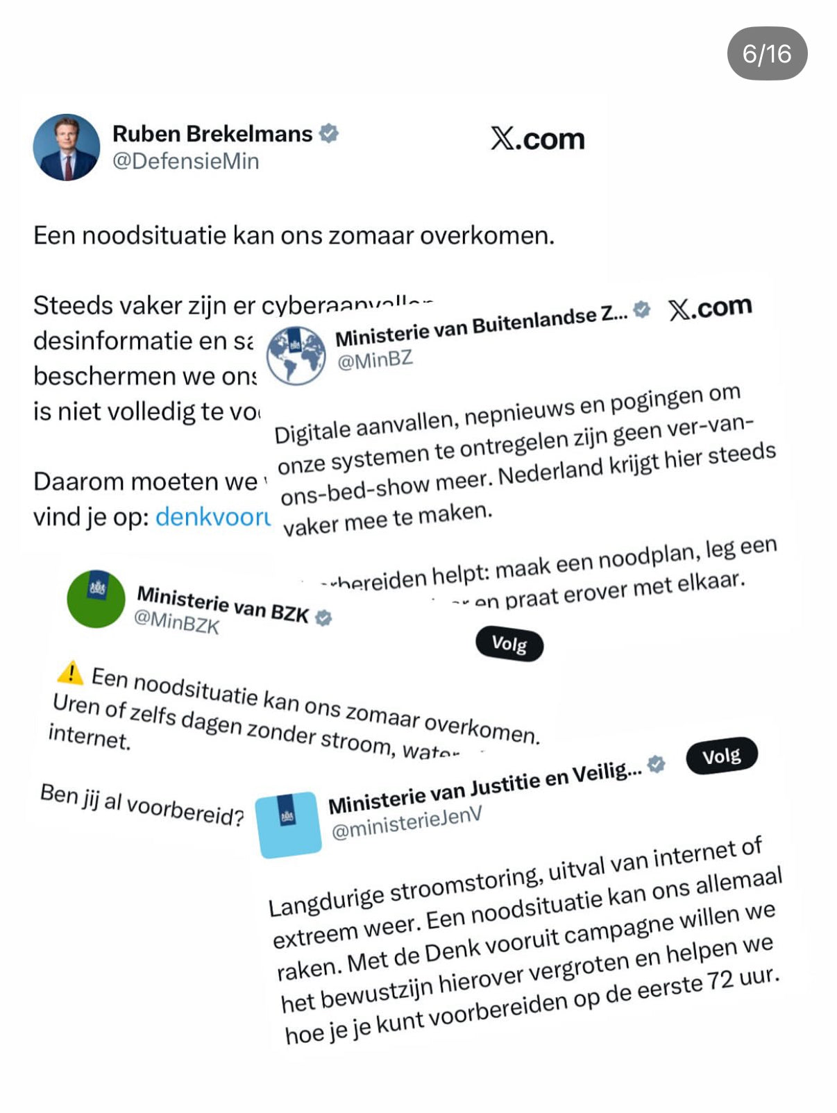 Sos elektriciteit lamp