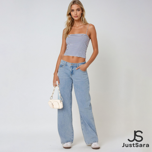 JUSTSARA | Low-rise jeans