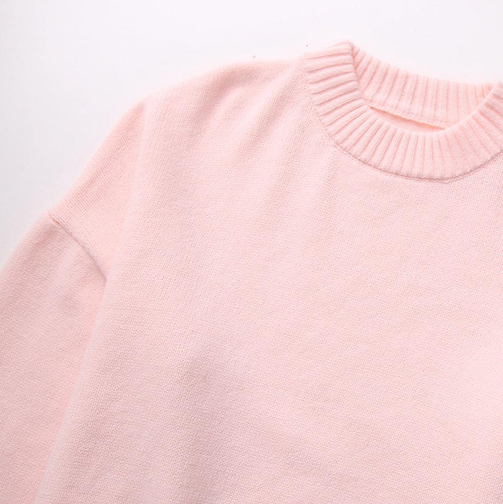 Noé | Übergroßer rosa Pullover