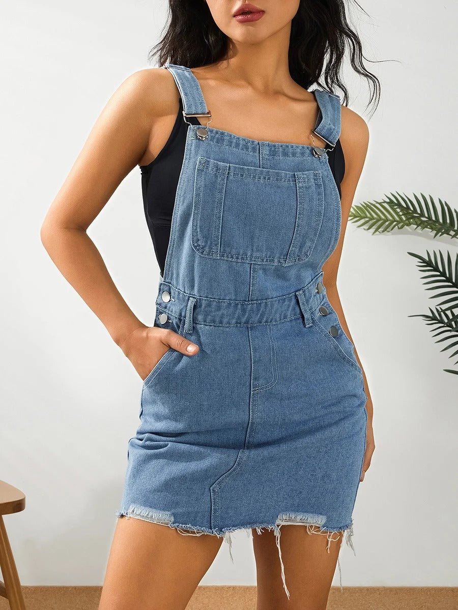 Eva - Denim Traum Sommerkleid