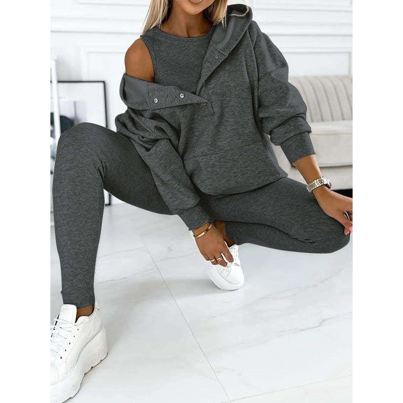 Gemütlich | 3-teiliges Hoodie-Set