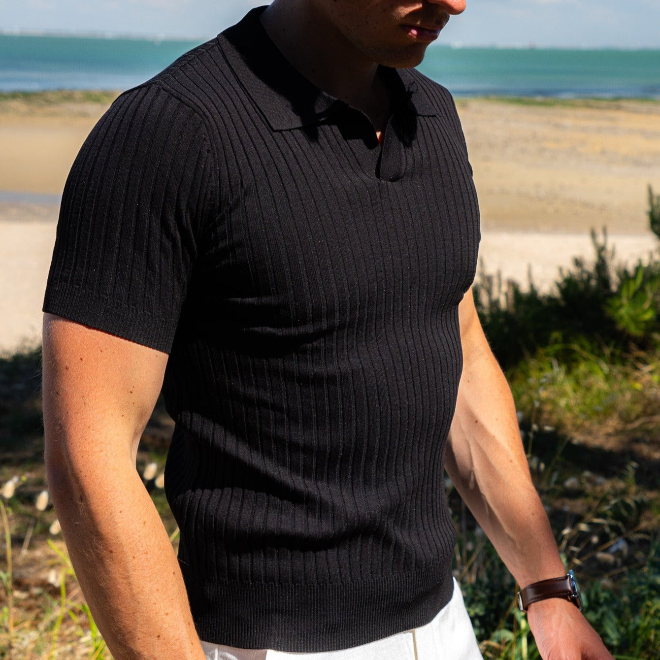 EGDE® | Enganliegendes Poloshirt