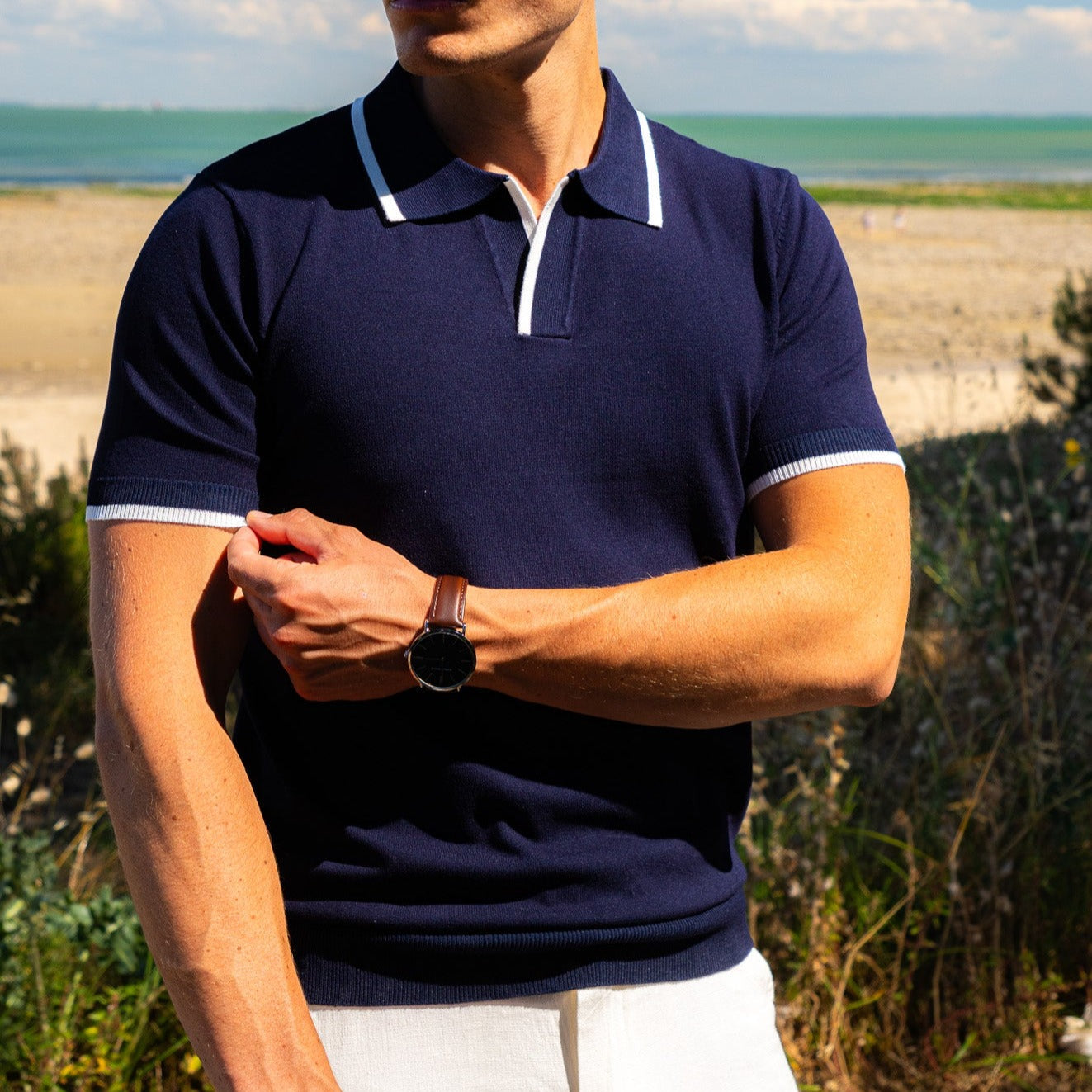 EGDE® | V-Neck Polo